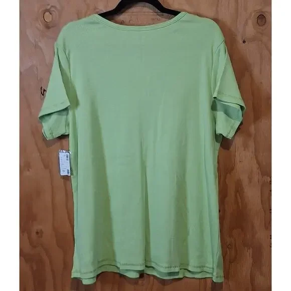 NWT Set of 3 Avenue Henley Shirts Women's 3X 22/24 Classic Basic Staple Normcore - Picture 6 of 6